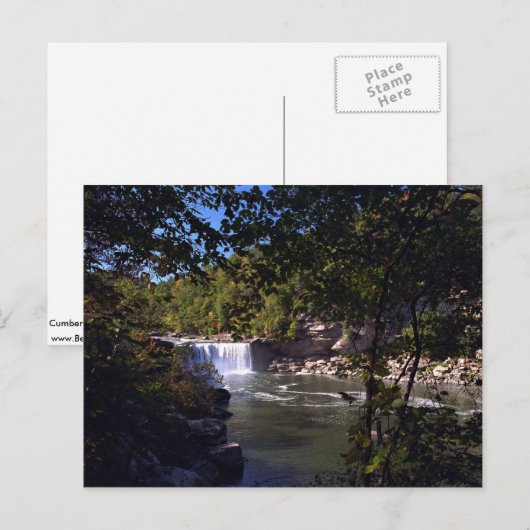 Cumberland Herfsten, Corbin, Kentucky Briefkaart (Voorkant / Achterkant)