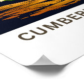 Cumberland Herfsten Kentucky Travel Print (Hoek)