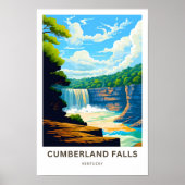 Cumberland Herfsten Kentucky Travel Print (Voorkant)