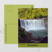 Cumberland Herfsten Kentucky, Verenigde Staten Briefkaart (Voorkant / Achterkant)