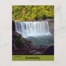 Cumberland Herfsten Kentucky, Verenigde Staten Briefkaart