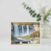 Cumberland Herfsten Kentucky Vintage Travel Briefkaart (Staand voorkant)