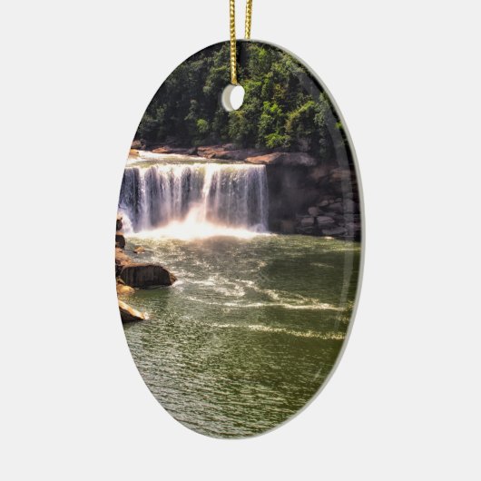 Cumberland Herfsten Keramisch Ornament (Links)