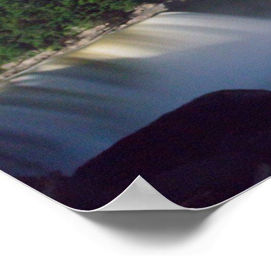 Cumberland Herfsten & Moonbow, Kentucky Poster (Hoek)