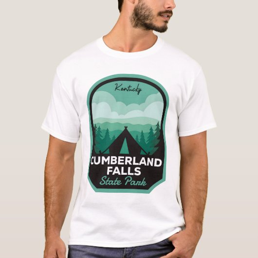 Cumberland Herfsten State Park KY Camping T-shirt (Voorkant)