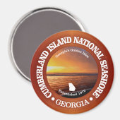 Cumberland Island National Seashore Magneet (Voorkant / Achterkant)