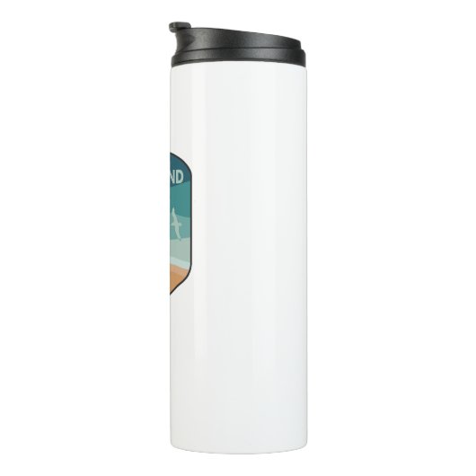 Cumberland Island National Seashore Seagulls Thermosbeker (Geroteerd rechts)