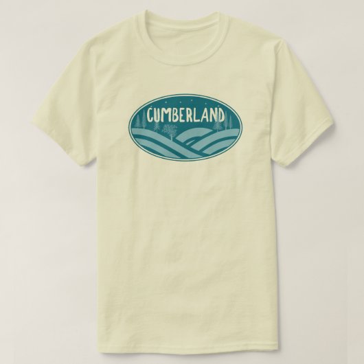 Cumberland Maryland Outdoors T-shirt (Design voorkant)
