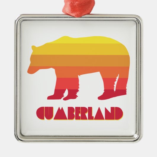 Cumberland Maryland Rainbow Beer Metalen Ornament (Voorkant)