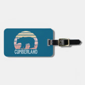 Cumberland Maryland Retro Beer Bagagelabel (Voorkant horizontaal)