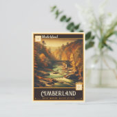 Cumberland, Rhode Island | Antiek Briefkaart (Staand voorkant)