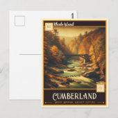 Cumberland, Rhode Island | Antiek Briefkaart (Voorkant / Achterkant)