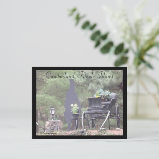 Cumberland, Rhode Island Briefkaart (Staand voorkant)