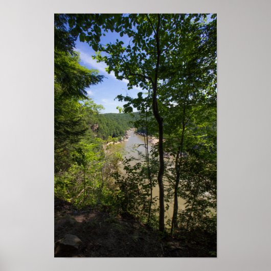 Cumberland River Overlook, Kentucky Poster (Voorkant)