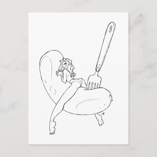 Cumberland Sause Briefkaart (Voorkant)