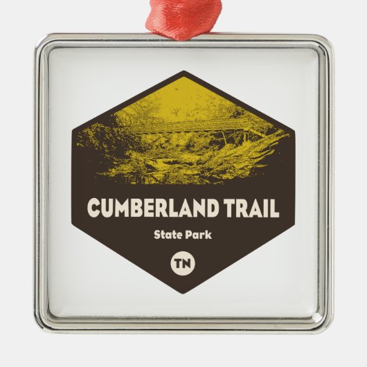 Cumberland Trail State Park Metalen Ornament (Voorkant)