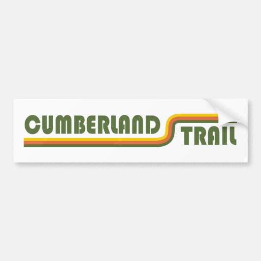 Cumberland Trail Tennessee Bumpersticker (Voorkant)