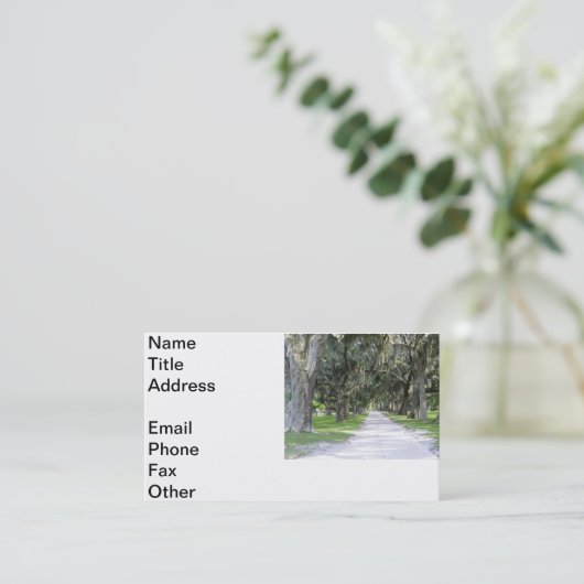 Cumberland Trail Visitekaartje (Staand voorkant)