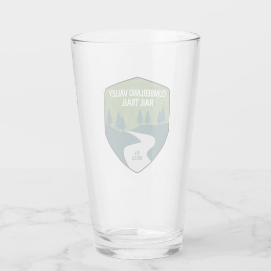 Cumberland Valley Rail-Trail Glas (Achterkant)