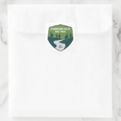 Cumberland Valley Rail-Trail Vierkante Sticker (Tas)