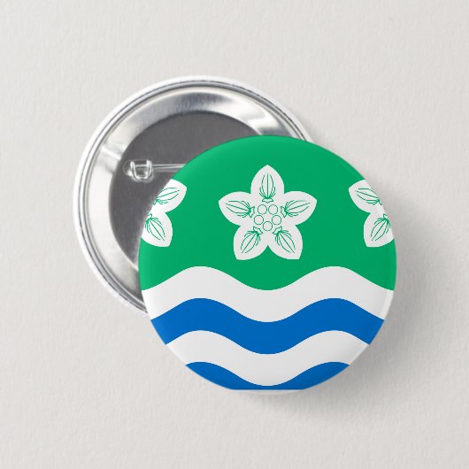 Cumberland (VK) Ronde Button 5,7 Cm (Voorkant /achterkant)