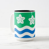 Cumberland (VK) Tweekleurige Koffiemok (Voorkant links)