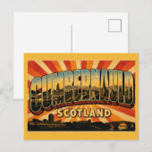 Cumbernauld Schotland stadscentrum Briefkaart (Voorkant / Achterkant)