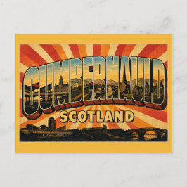 Cumbernauld Schotland stadscentrum Briefkaart