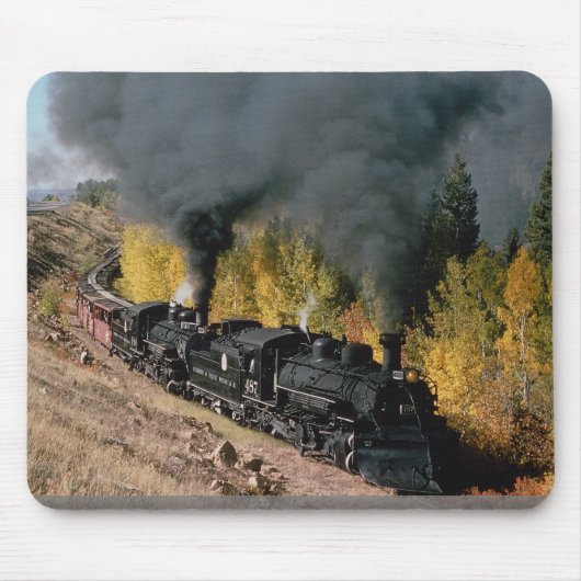 Cumbres and Toltec Railroad, No. 487 en No. 484 m, Muismat (Voorkant)