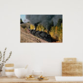 Cumbres and Toltec Railroad, No. 487 en No. 484 m, Poster (Keuken)