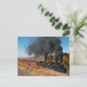 Cumbres and Toltec Railroad, nr. 487 en nr. 484, Briefkaart (Staand voorkant)