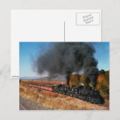 Cumbres and Toltec Railroad, nr. 487 en nr. 484, Briefkaart (Voorkant / Achterkant)