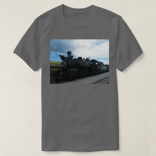 Cumbres Toltec NarrowGauge Railroad New T-shirt (Design voorkant)