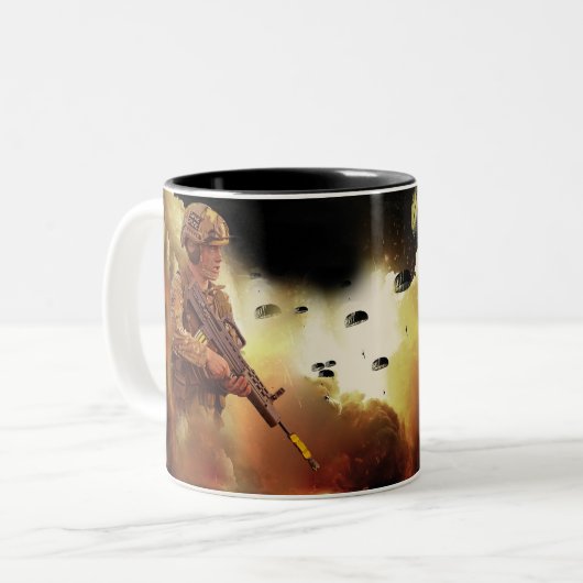 Cumbria ACF cadet mok (Voorkant links)