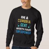 Cumbria Gent Whats Your Superpower Trui (Voorkant)