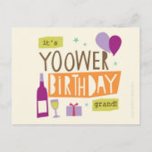 Cumbrian Birthday Post Kaart (Voorkant)