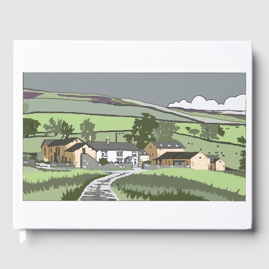 Cumbrian Boerderij Gastenboek (Voorkant)