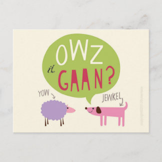 Cumbrian Owz It Gaan Post Kaart