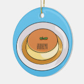 Cumcaramel cartoon illustratie keramisch ornament (Links)