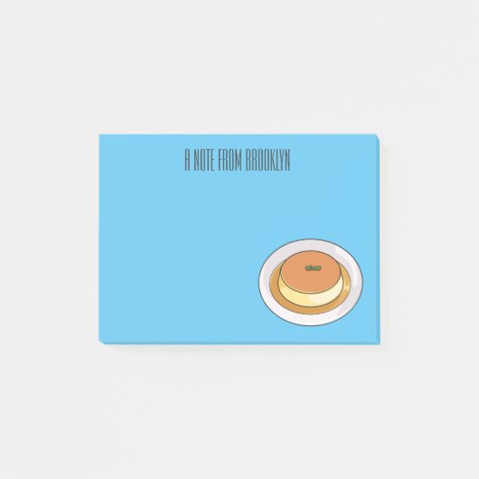 Cumcaramel cartoon illustratie post-it® notes (Voorkant)