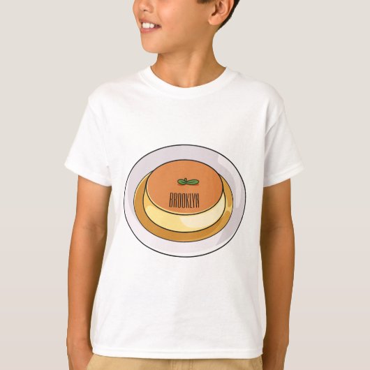 Cumcaramel cartoon illustratie t-shirt (Voorkant)
