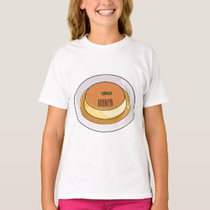 Cumcaramel cartoon illustratie t-shirt