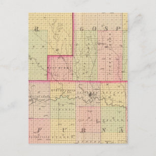 Cuming County, Nebraska Briefkaart