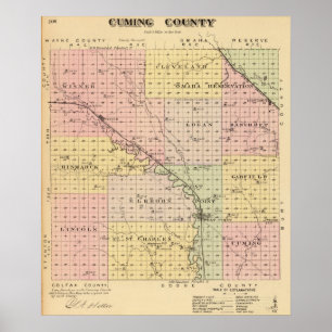 Cuming County, Nebraska Poster