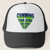 Cumming City-grap Trucker Pet (Voorkant)