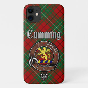 Cumming Clan badge & Tartan Phone Case
