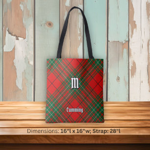 Cumming Clan Tartan Tote Bag