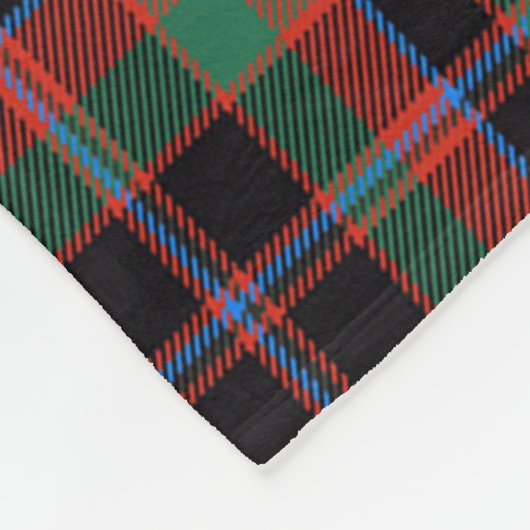 Cumming Hunting Ancient Clan Badge Tartan Pset Fleece Deken (Hoek)