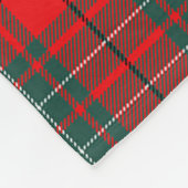 Cumming Modern Clan badge Tartan Pset Fleece Deken (Hoek)