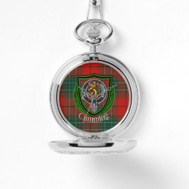 Cumming Schotse Clan Tartan & Crest Horloge